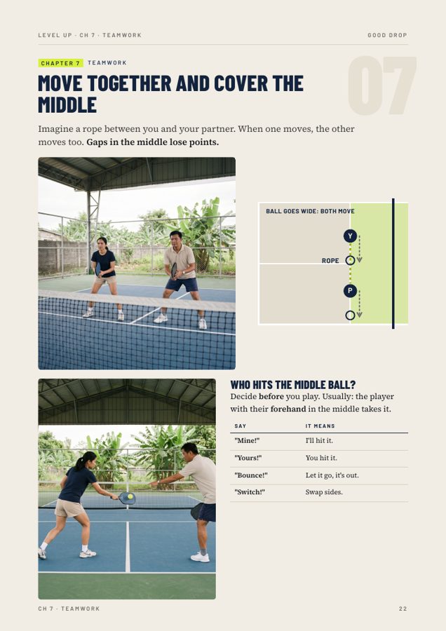 Book page: move together with your partner